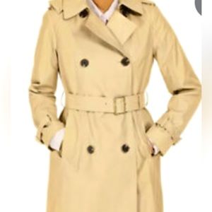 Michael Kors Trench Coat  Color: British Khaki        Size: 1X  (14W / 16W)